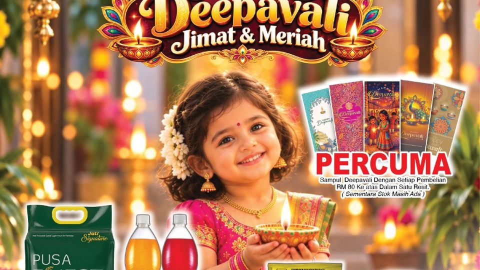 Econsave Semarak Deepavali catalogue cover valid 23 October to 8 November 2026