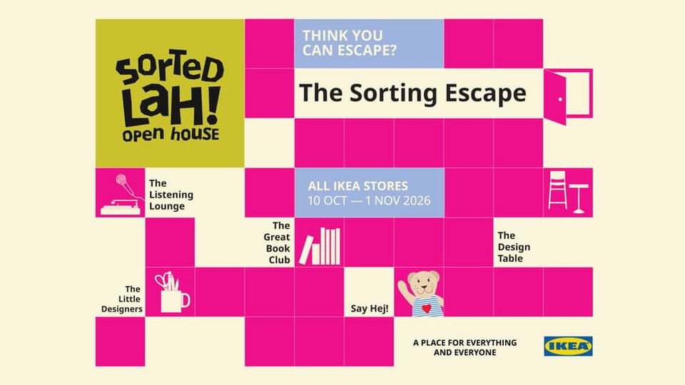 IKEA Malaysia Sorted Lah! Open House campaign visual
