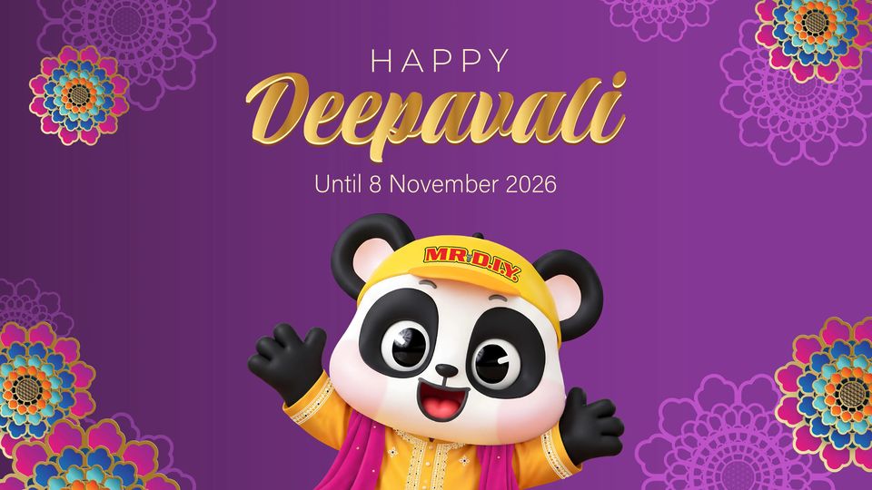 MR.DIY Deepavali 2026 promotional banner
