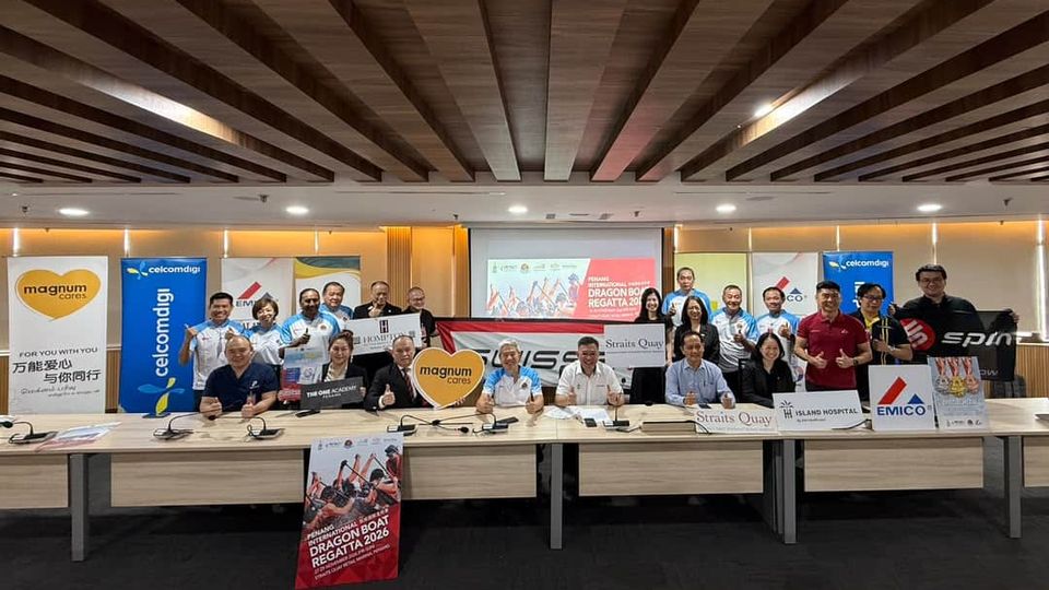 Press briefing for the Penang International Dragon Boat Regatta 2026