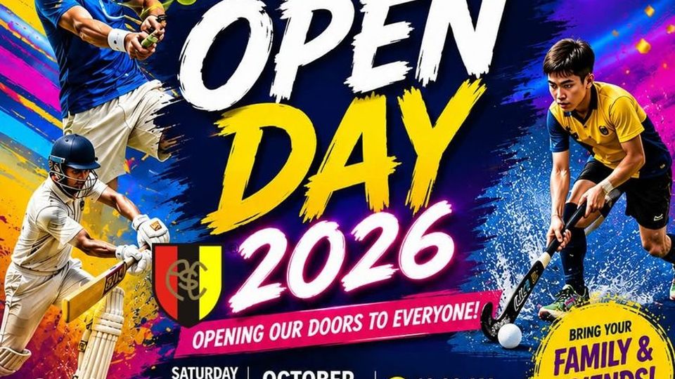 Penang Sports Club 90th Anniversary Open Day poster