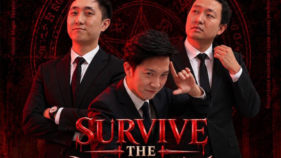 Promotional cover for Umi Umi After Dark Survive the Night horror magic theatre in Penang